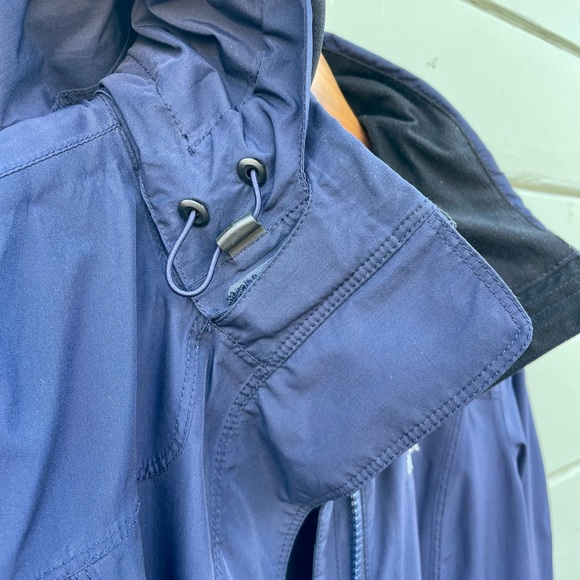 Marmot XS Membrain trench coat hooded rain jacket Navy - Picture 11 of 16